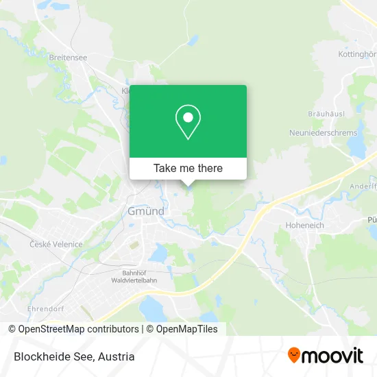 Blockheide See map