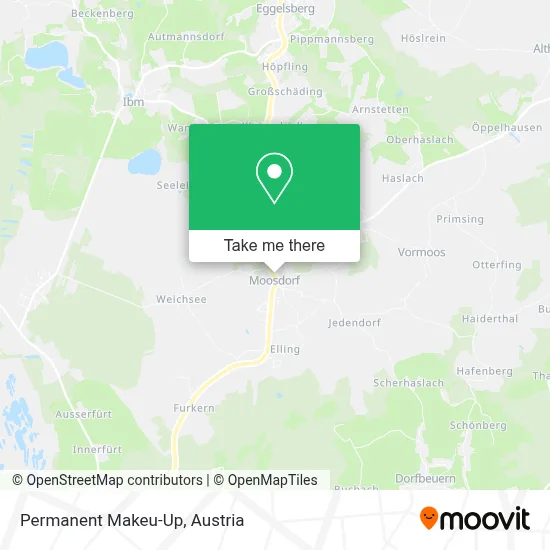 Permanent Makeu-Up map