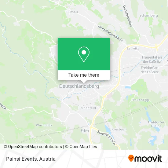Painsi Events map