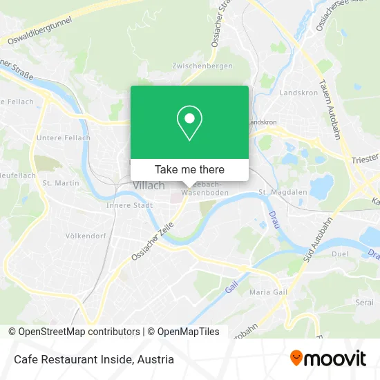 Cafe Restaurant Inside map