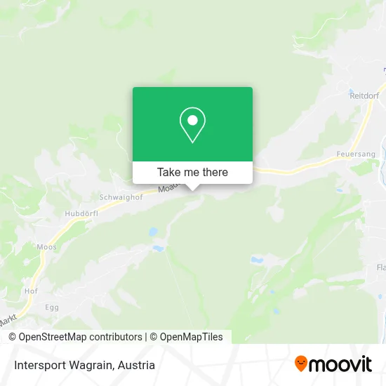 Intersport Wagrain map