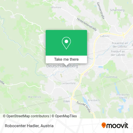 Robocenter Hadler map