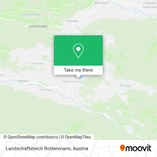 Landschaftsteich Rottenmann map