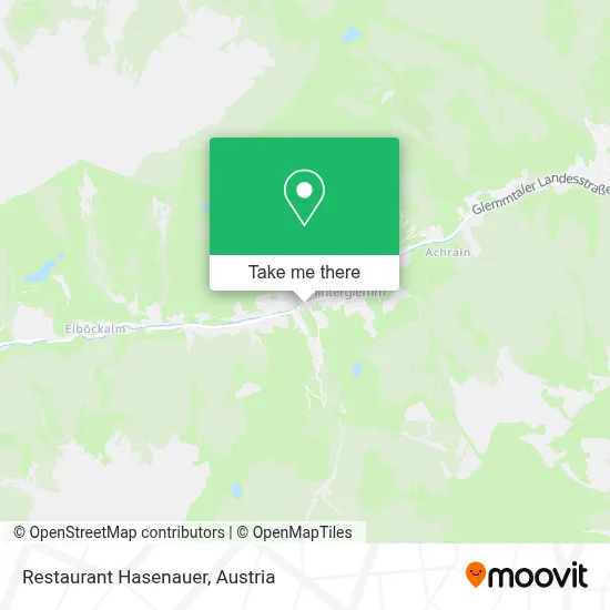 Restaurant Hasenauer map