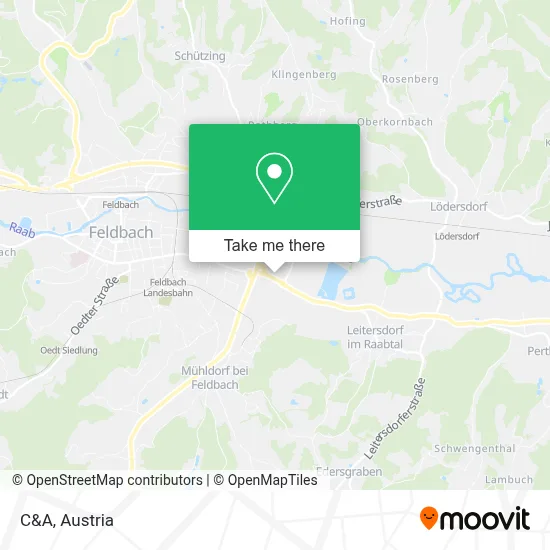 C&A map