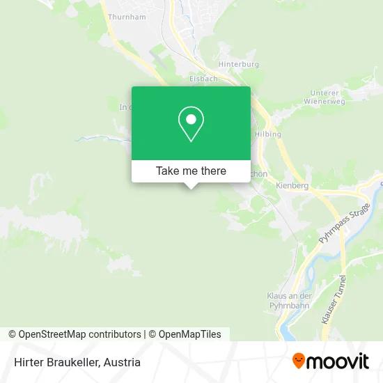 Hirter Braukeller map