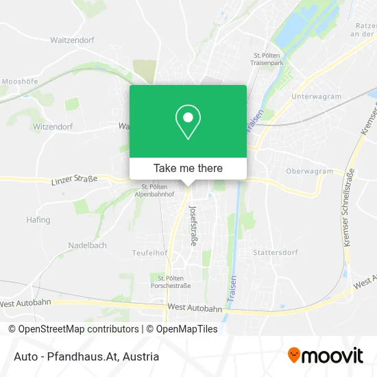 Auto - Pfandhaus.At map