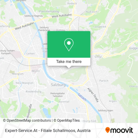 Expert-Service.At - Filiale Schallmoos map