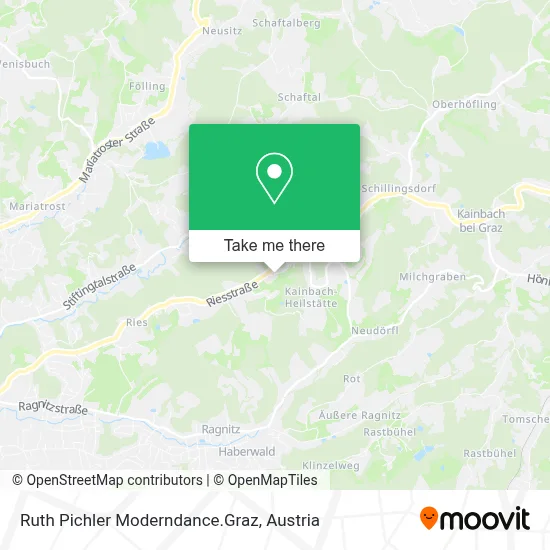 Ruth Pichler Moderndance.Graz map