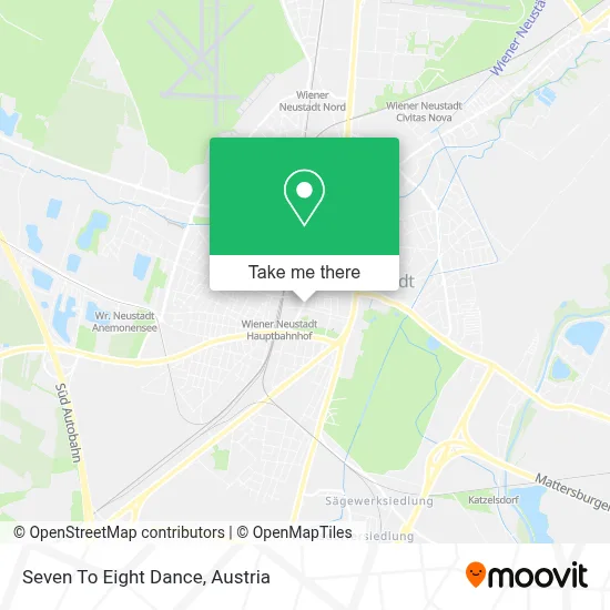 Seven To Eight Dance map