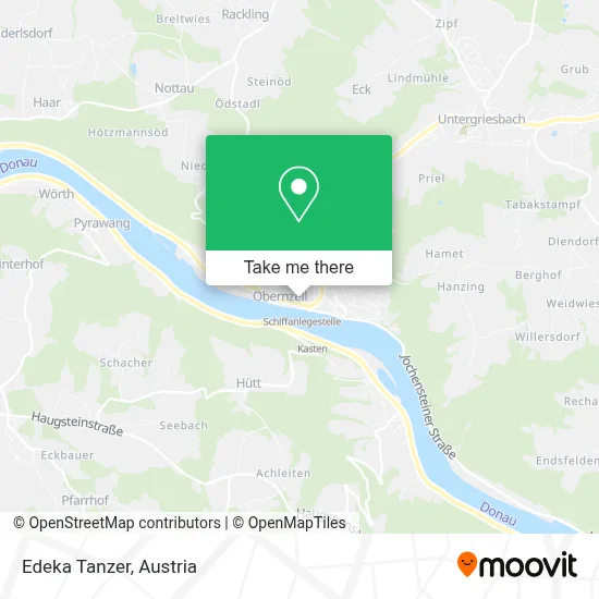 Edeka Tanzer map