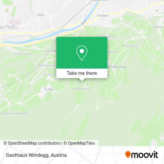 Gasthaus Windegg map