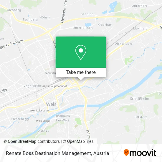 Renate Boss Destination Management map