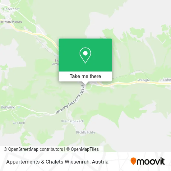 Appartements & Chalets Wiesenruh map