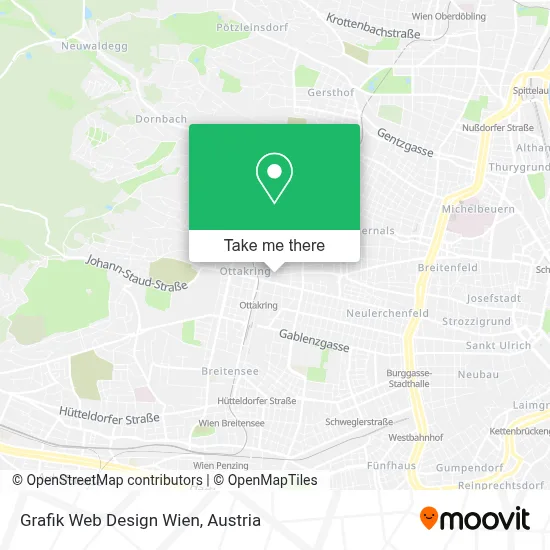 Grafik Web Design Wien map