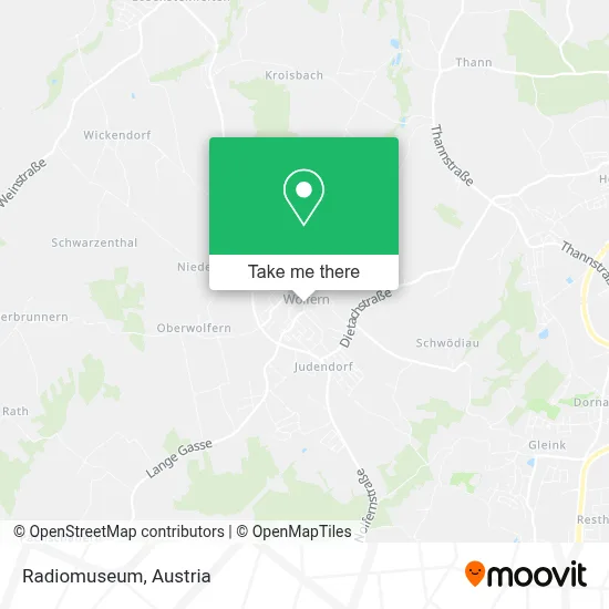 Radiomuseum map