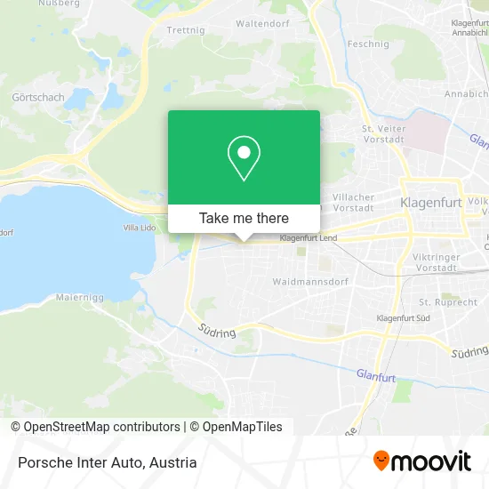 Porsche Inter Auto map