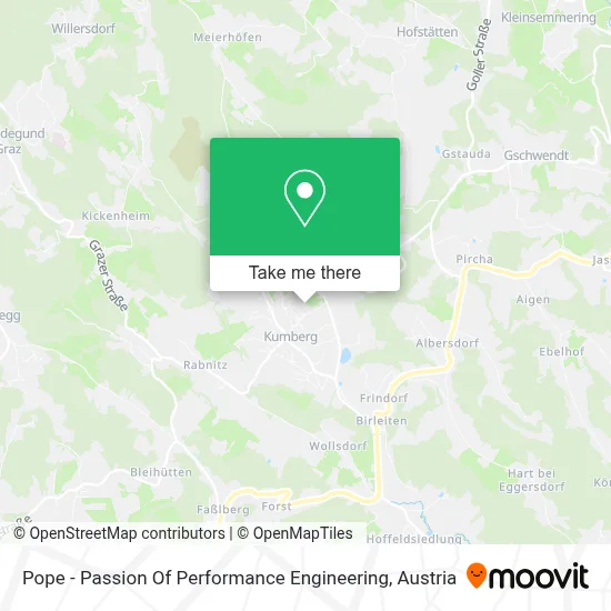 Pope - Passion Of Performance Engineering map