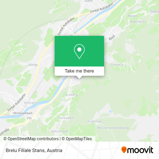 Brelu Filiale Stans map