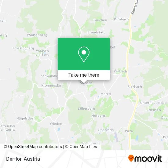 Derflor map