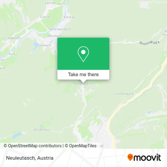 Neuleutasch map