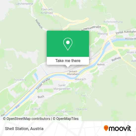 Shell Station map