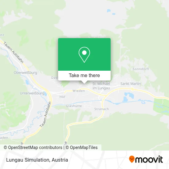 Lungau Simulation map