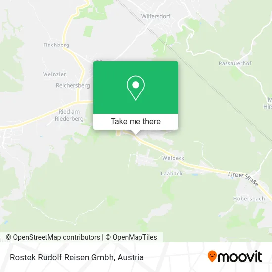 Rostek Rudolf Reisen Gmbh map