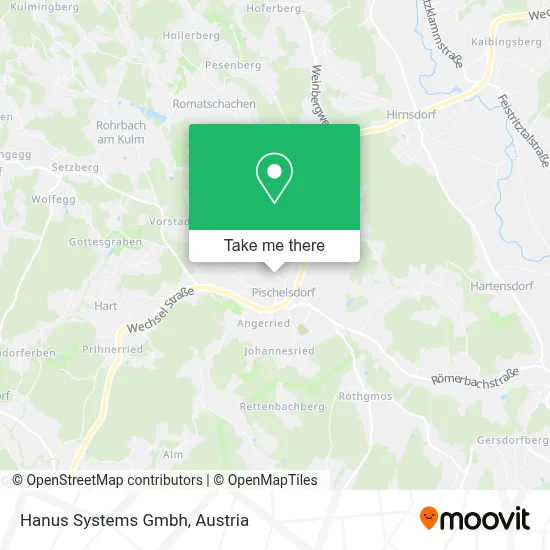 Hanus Systems Gmbh map