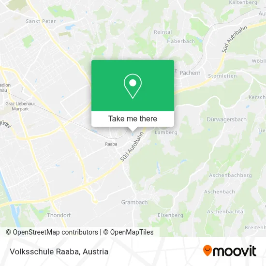 Volksschule Raaba map