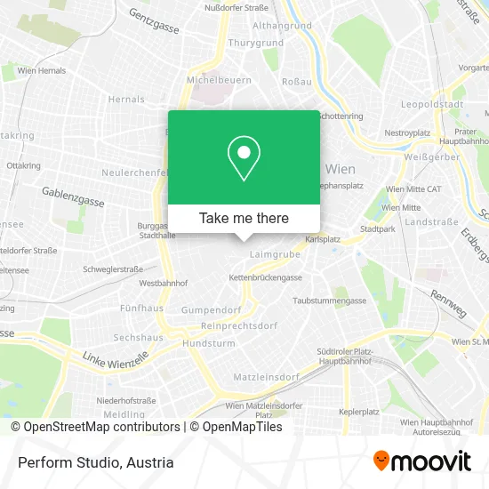 Perform Studio map