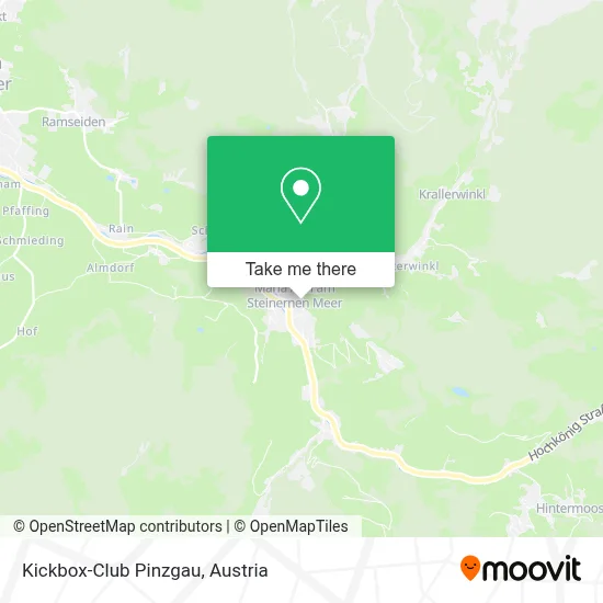 Kickbox-Club Pinzgau map