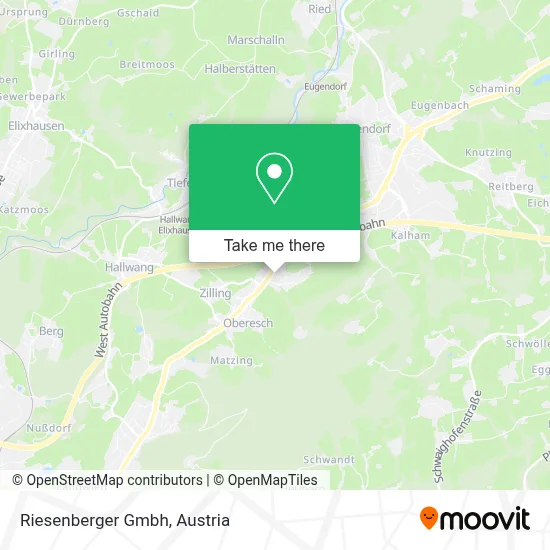 Riesenberger Gmbh map