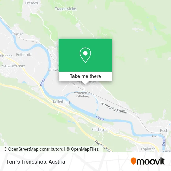 Tom's Trendshop map