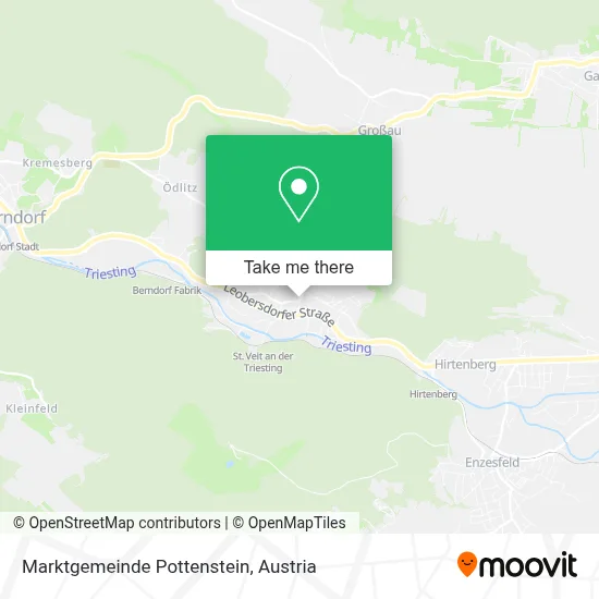 Marktgemeinde Pottenstein map