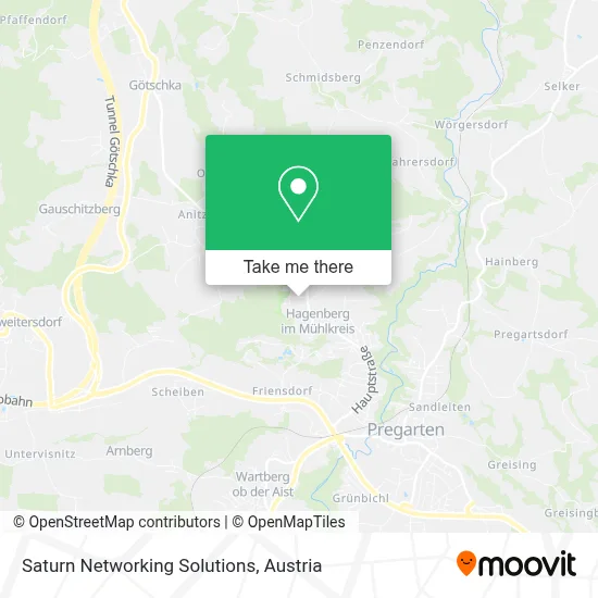 Saturn Networking Solutions map
