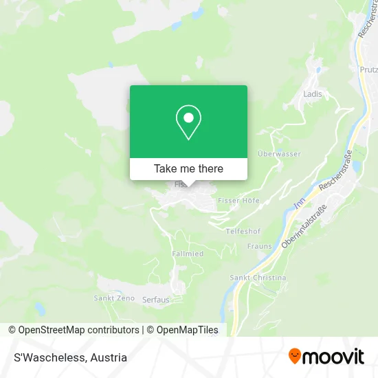 S'Wascheless map