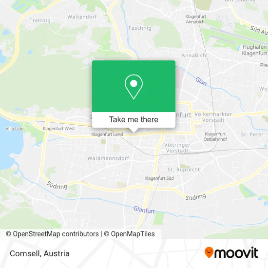 Comsell map