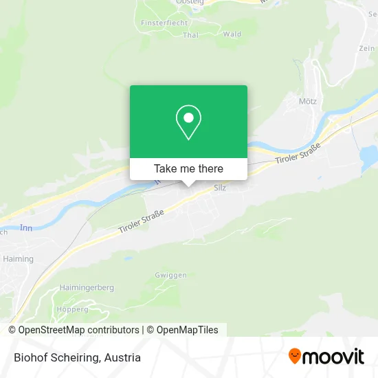 Biohof Scheiring map