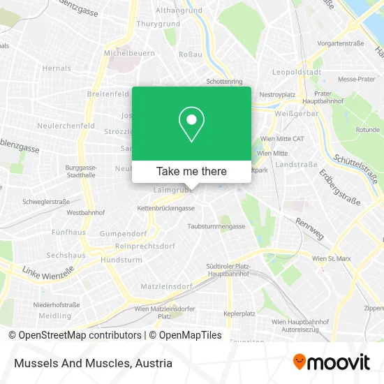 Mussels And Muscles map