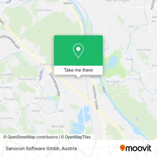 Sanocon Software Gmbh map