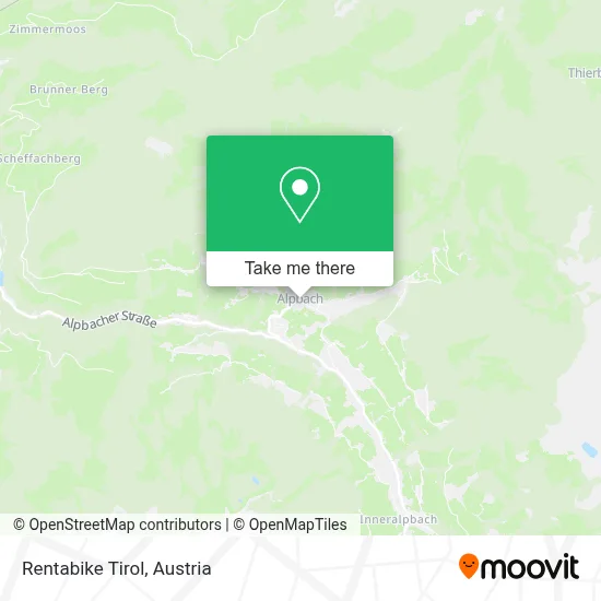 Rentabike Tirol map