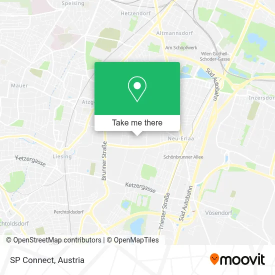SP Connect map