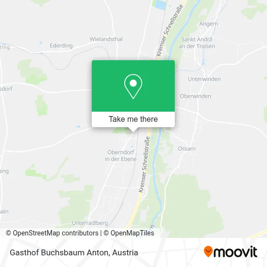 Gasthof Buchsbaum Anton map