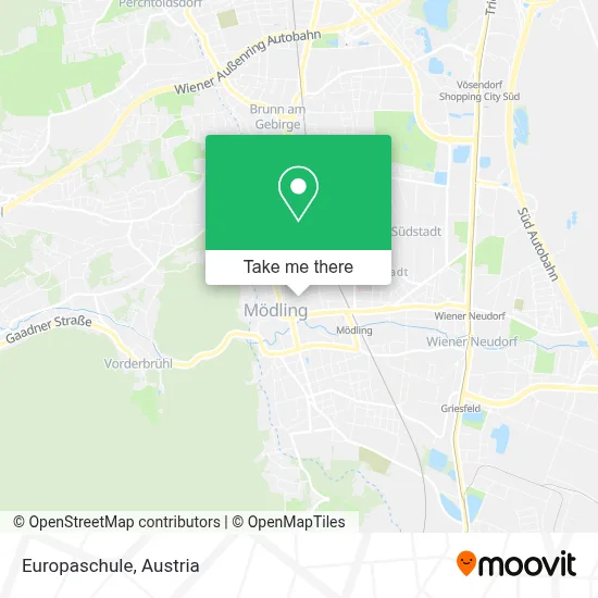 Europaschule map