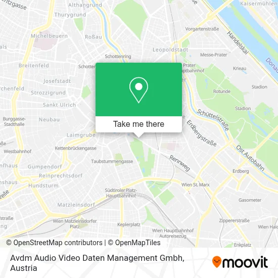 Avdm Audio Video Daten Management Gmbh map