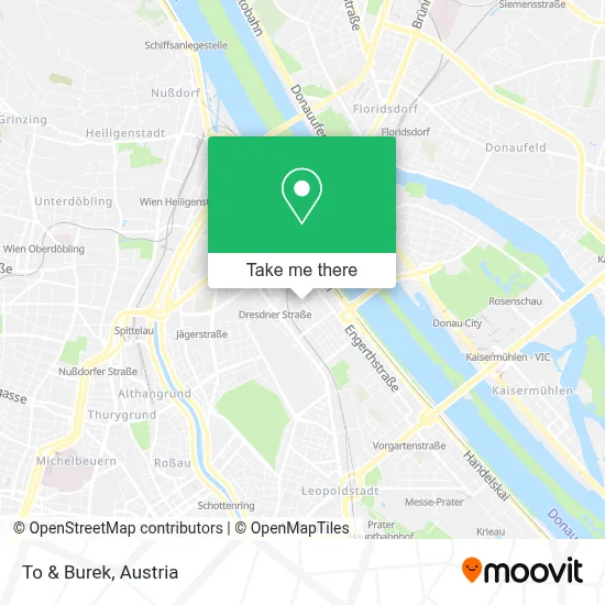 To & Burek map