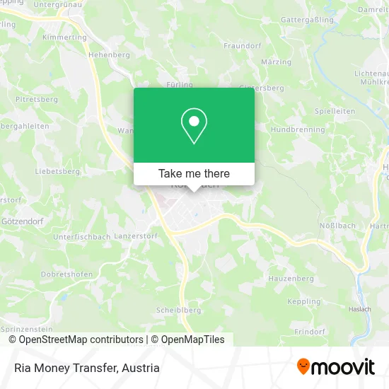 Ria Money Transfer map
