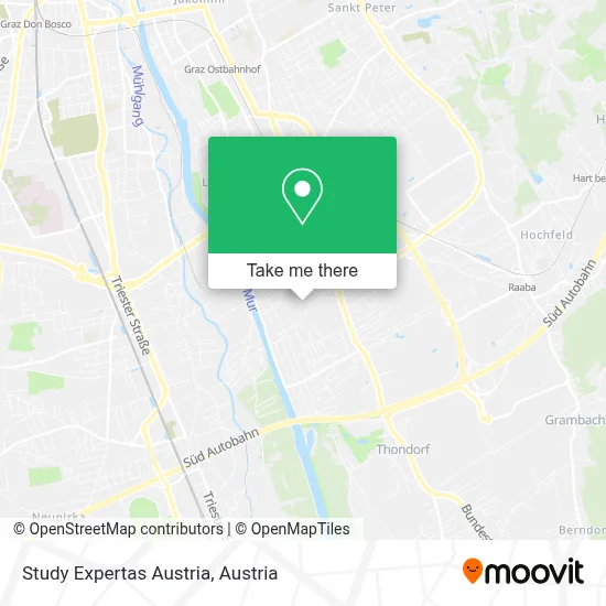 Study Expertas Austria map