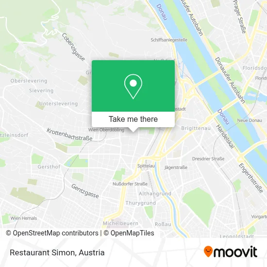 Restaurant Simon map
